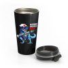 Dinosaur T rex Nurse Stainless Steel Travel Mug