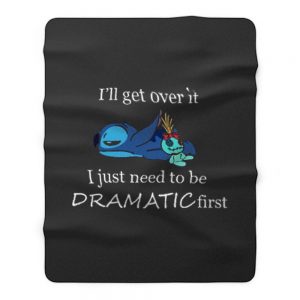 Disney Lilo and Stitch Dramatic Fleece Blanket