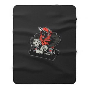 Dj Gorrila Fleece Blanket