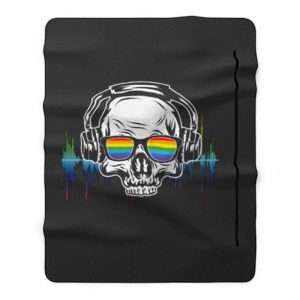 Dj Lgbt Lesbian Gay Bisexual Transgender Fleece Blanket