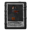 Doberman Dog Lovers Fleece Blanket