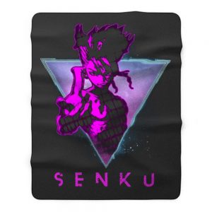 Dr Stone Senku Ishigami Fleece Blanket