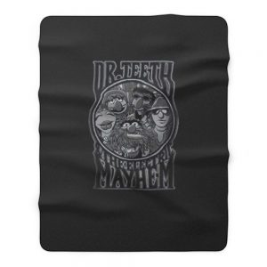 Dr Teeth Muppets Fleece Blanket