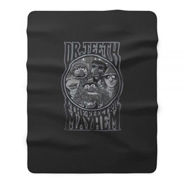 Dr Teeth Muppets Fleece Blanket