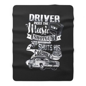 Driver Picks The Music Fleece Blanket