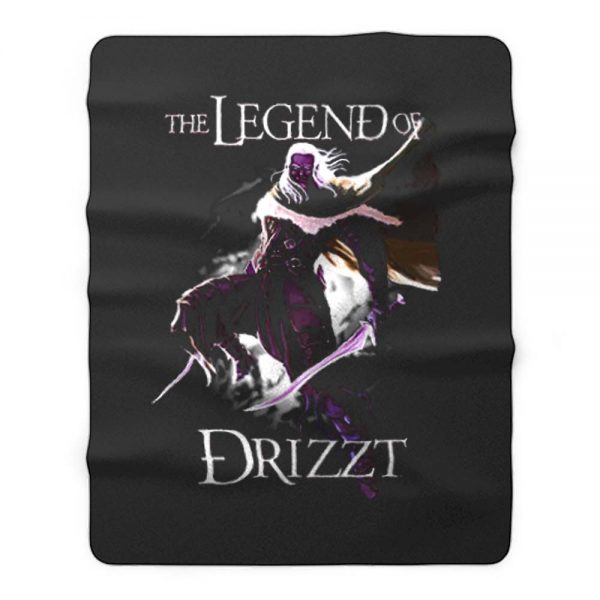 Drizzt DoUrden The Crystal Shard Forgotten Realms Salvatore Fleece Blanket