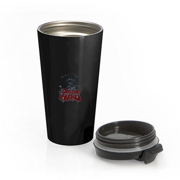 Drum Hero Muppet Stainless Steel Travel Mug