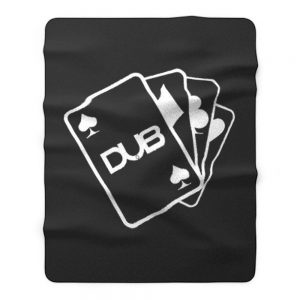 Dub Cards or Aces Fleece Blanket