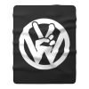 Dub Peace Symbol Fleece Blanket