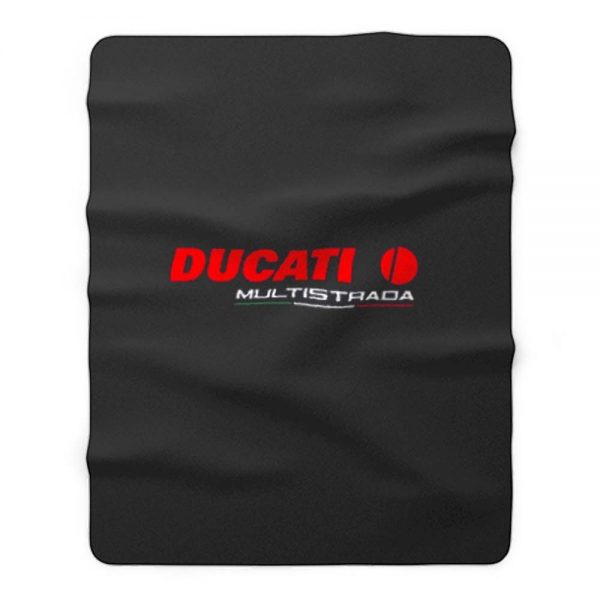 Ducati Multistrada Fleece Blanket