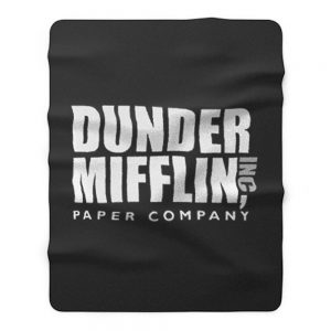 Dunder Mifflin Paper Company Inc from The Office Fleece Blanket