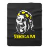 Dusty Rhodes Dream Wrestling Superstar Fight Fan Fleece Blanket