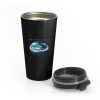 Earth Is Flat Stainless Steel Travel Mug