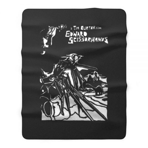 Edward Scissorhands Fleece Blanket