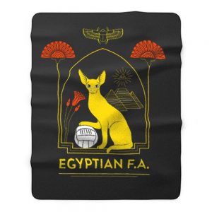 Egyptian Cat Sphynx Fleece Blanket