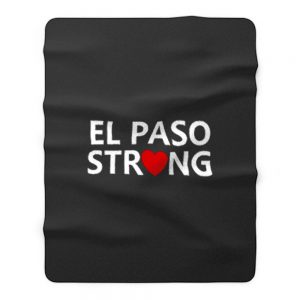 El Paso Texas Strong Fleece Blanket