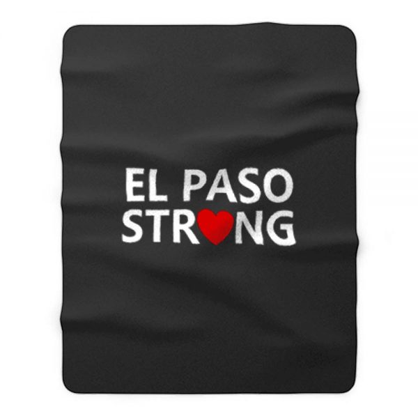 El Paso Texas Strong Fleece Blanket