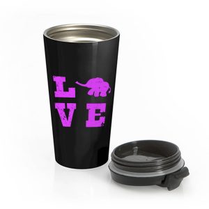 Elephants Love Elephant Lover Stainless Steel Travel Mug