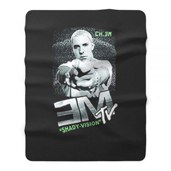 Em Tv Eminem Poster Fleece Blanket