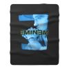 Eminem Blue Photo Poster Vintage Fleece Blanket