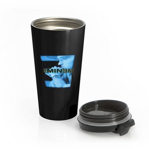 Eminem Blue Photo Poster Vintage Stainless Steel Travel Mug