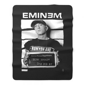 Eminem Slim Shady Rap Cool Fleece Blanket