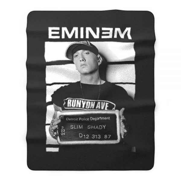 Eminem Slim Shady Rap Cool Fleece Blanket