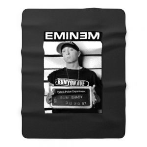 Eminem Slim Shady Rap Fleece Blanket