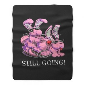 Energizer Bunny Rabbit Battery Fleece Blanket