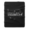 Engineer Trust Me Im An Engineer Fleece Blanket