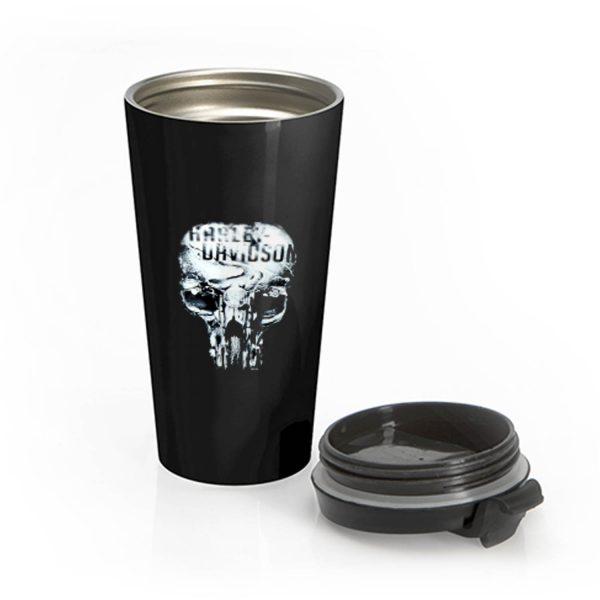 Eternal Freedom Skull Stainless Steel Travel Mug