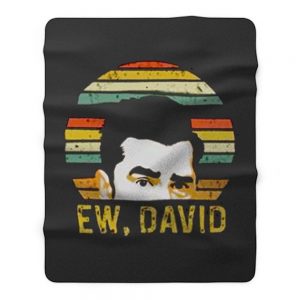 Ew David Schitts Creek Rose Family Fleece Blanket