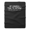 Expert Advice Sarcastic Fleece Blanket