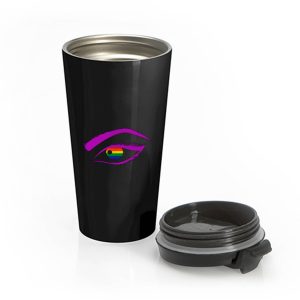 Eye LGBT Lesbian Gay Bisexual Transgender Stainless Steel Travel Mug