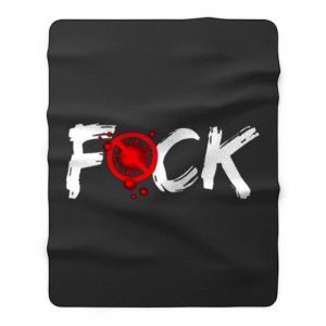 FCK Covid Fleece Blanket