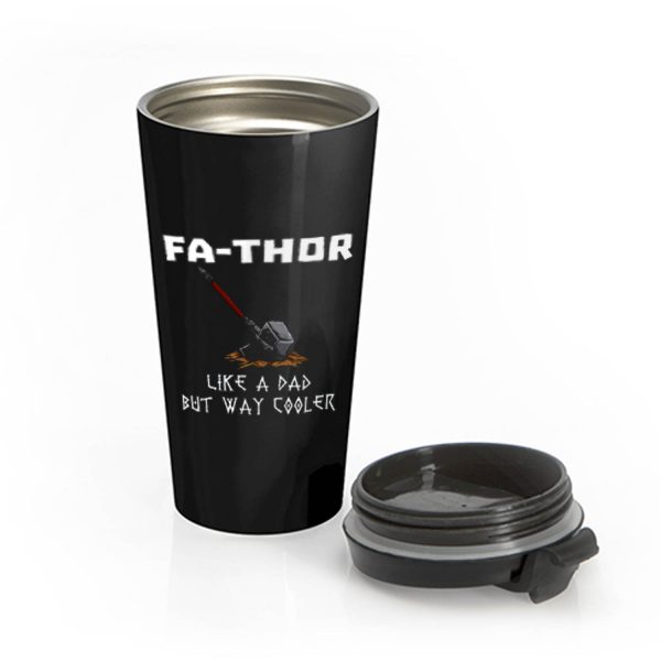 Fa Thor Viking Fathers Day Stainless Steel Travel Mug