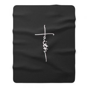 Faith Signature Art Fleece Blanket