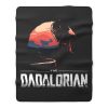 Father Star Wars Mandalorian Fleece Blanket