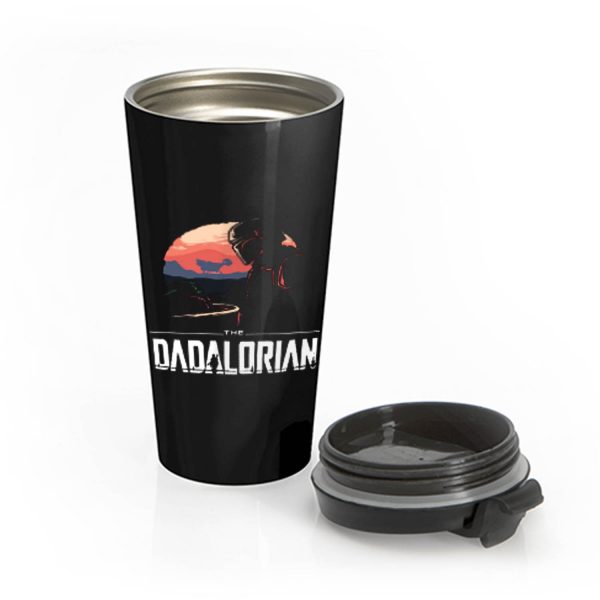 Father Star Wars Mandalorian Stainless Steel Travel Mug