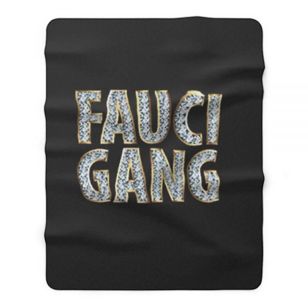 Fauci Gang Fleece Blanket