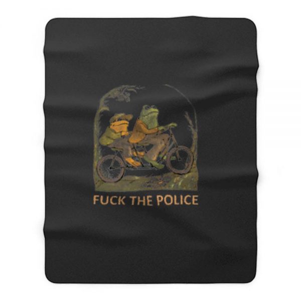 Fck The Police Fleece Blanket