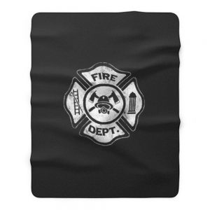 Fire Dept Fleece Blanket