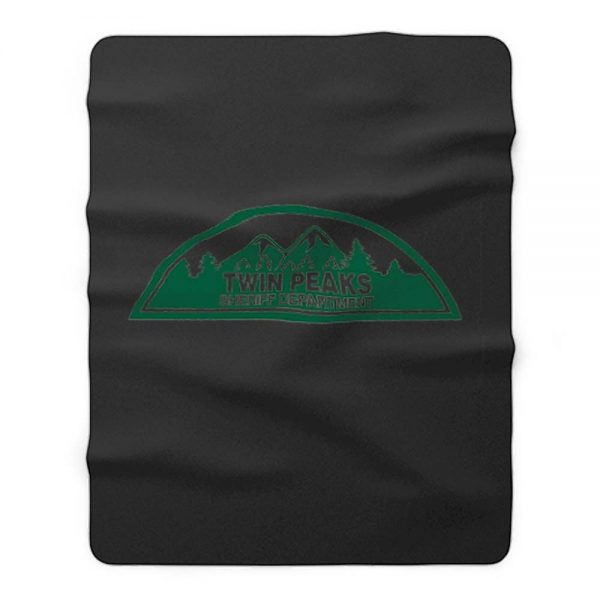 Fire Walk With Me Dale Cooper Laura Palmer Fleece Blanket