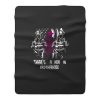 Firewoman Theres A Her In Brotherhood Fleece Blanket