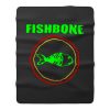 Fishbone Band Fleece Blanket