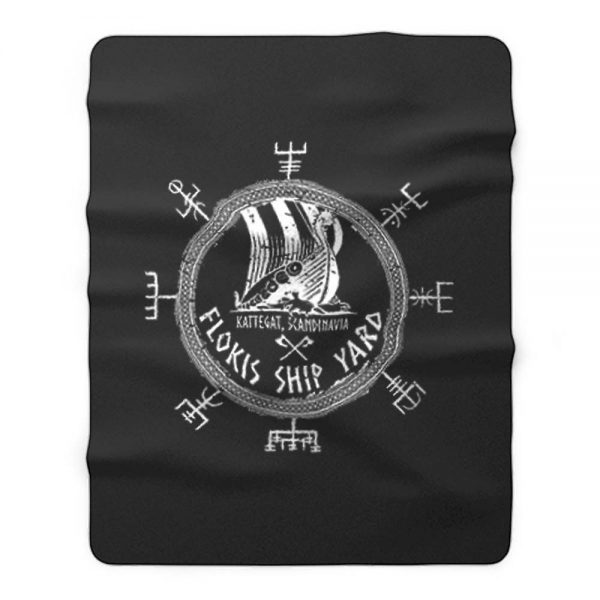 Flokis Shipyard Fleece Blanket