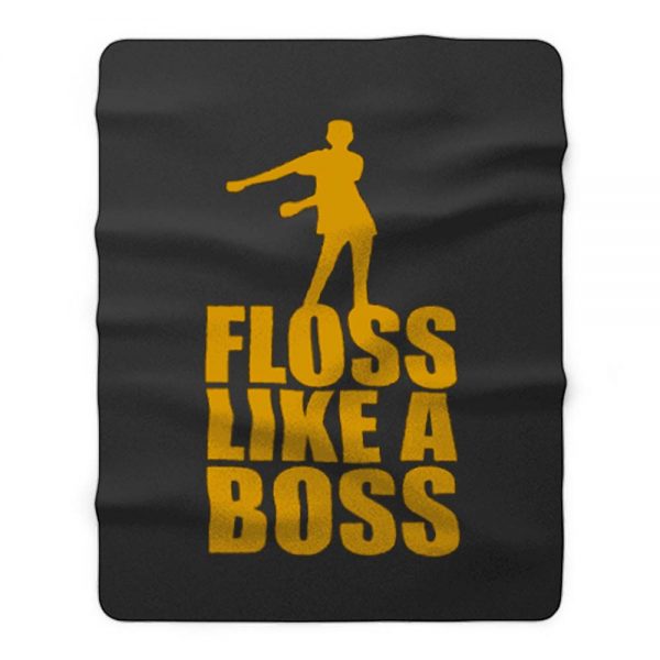 Floss Dance Floss Like A Boss Fleece Blanket