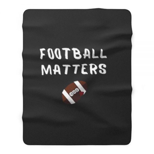 Football Matters Fleece Blanket