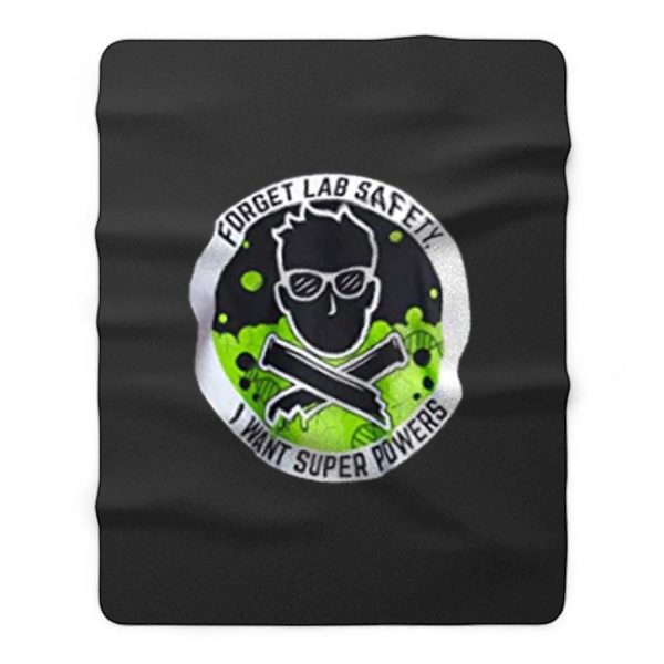 Forget Lab Safety Fleece Blanket