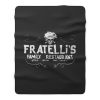 Fratellis Family Restaurant Fleece Blanket